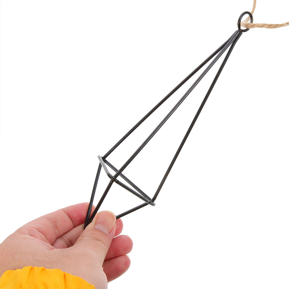 Spider Plant Hanging - 2 pièces, support métallique géométrique pour