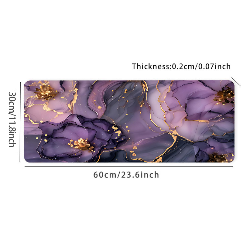 Tapis de souris en marbre viol - Tradescantia Purple avis et prix