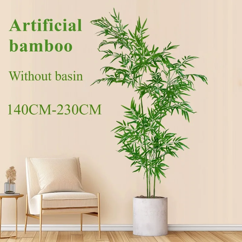 Grand bambou vert artificiel,  - Ficus Lyrata Tree avis et prix
