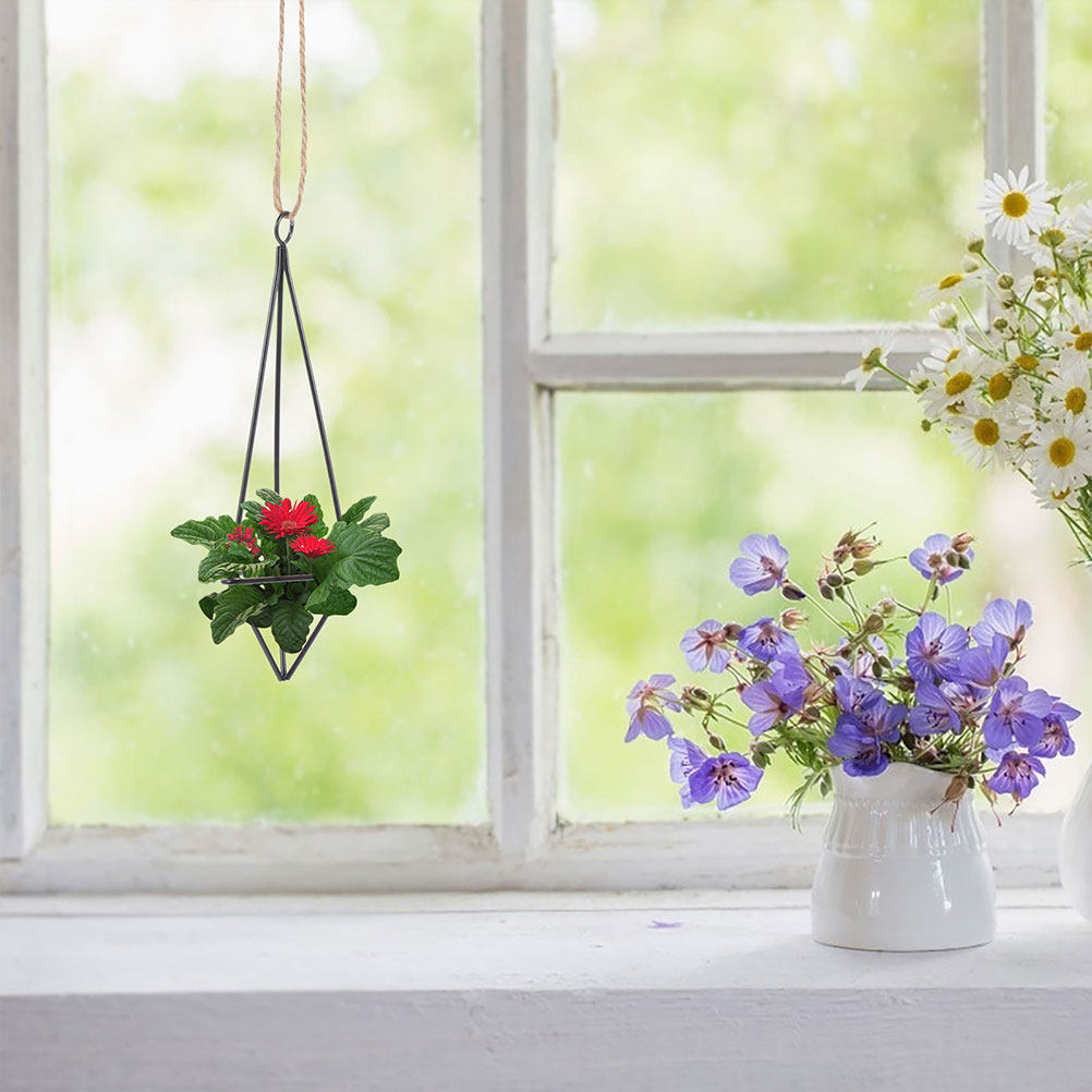 2 pièces, support métallique g - Spider Plant Hanging avis et prix