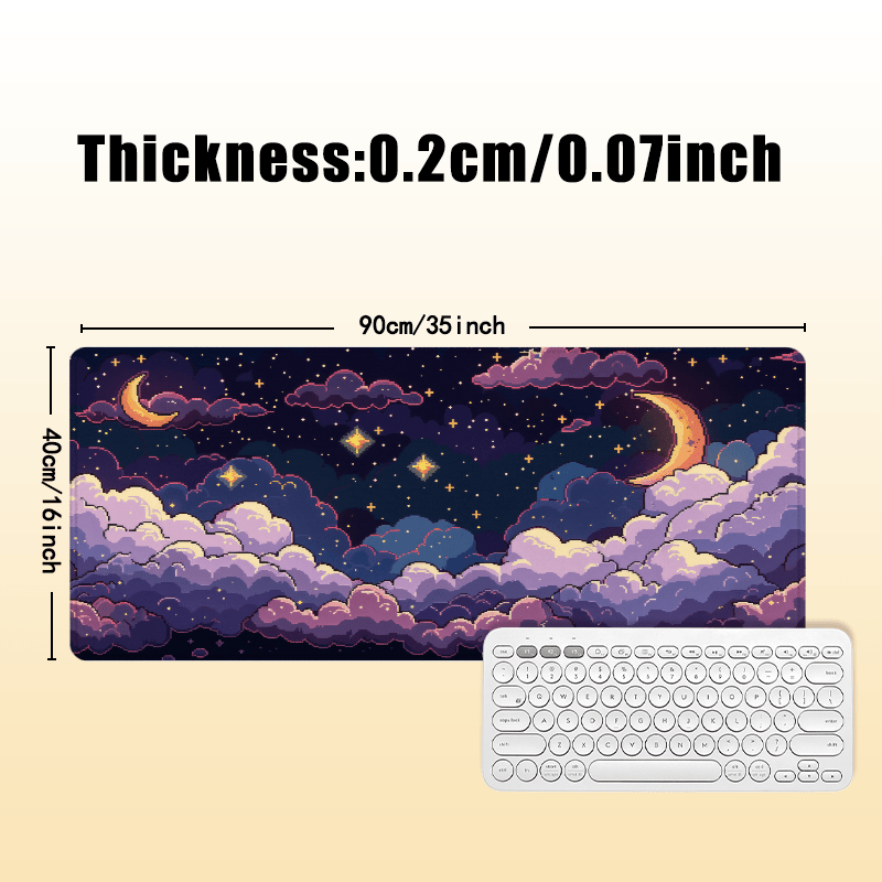 Tapis de souris nuage étoilé v - Tradescantia Purple avis et prix