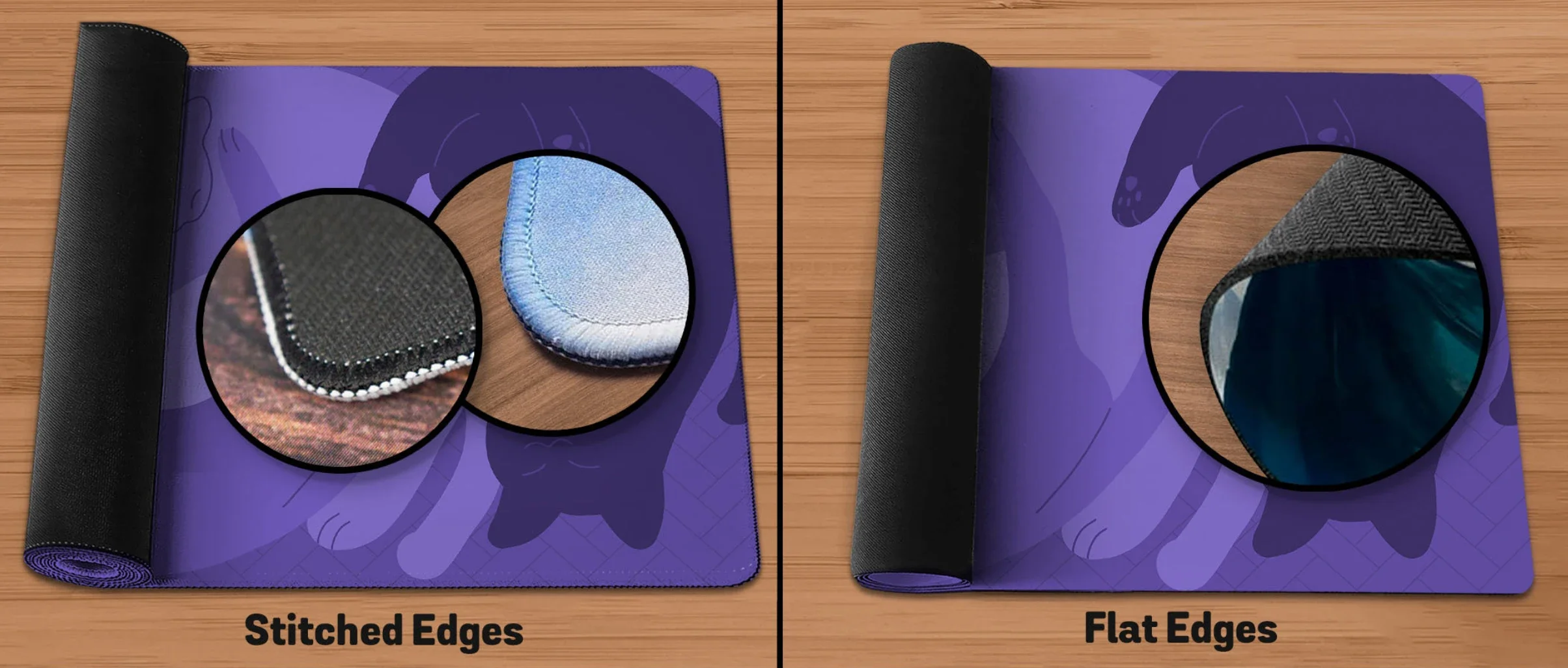 Tapis de bureau chat violet ta - Tradescantia Purple avis et prix
