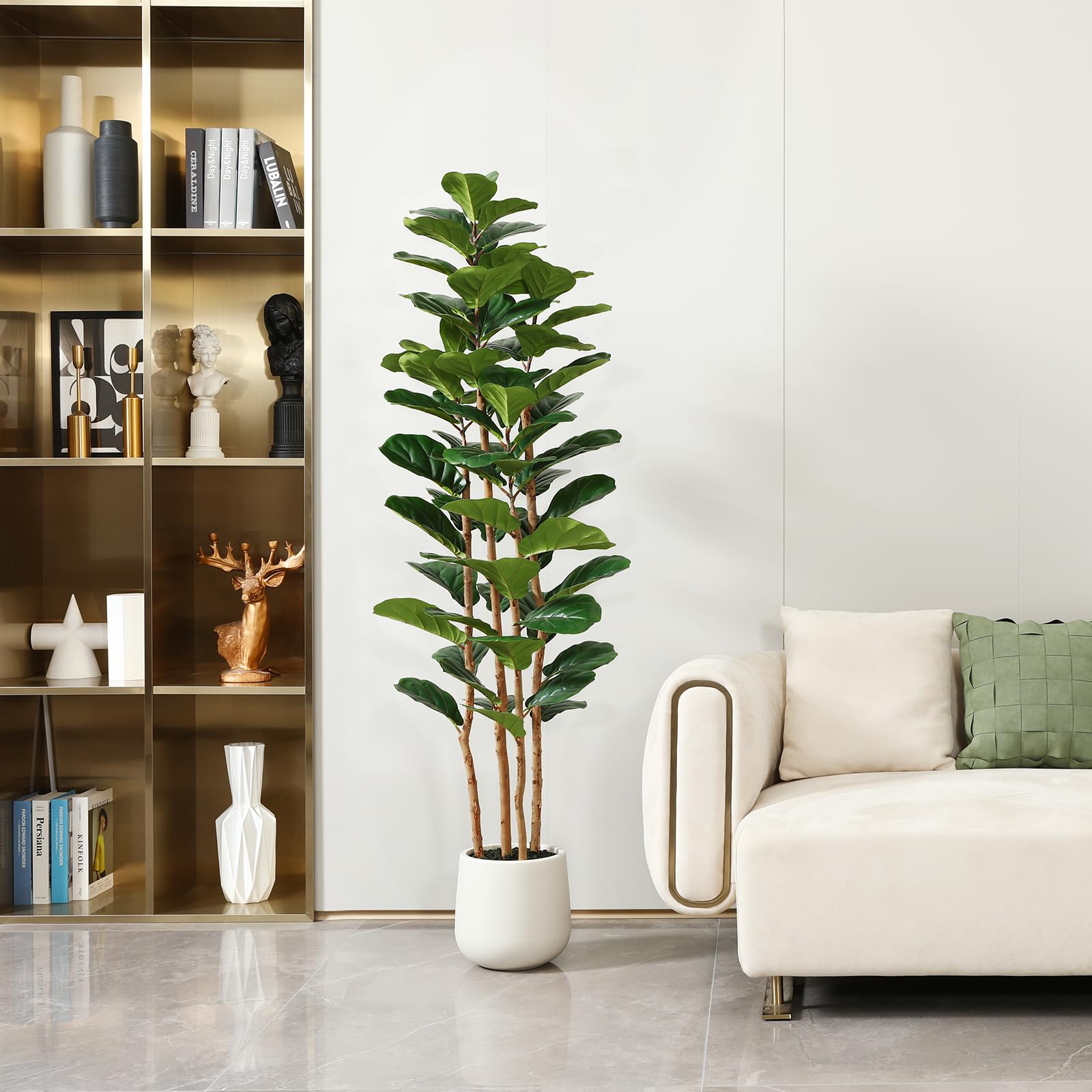 Arbre artificiel de figuier à  - Ficus Lyrata Tree avis et prix
